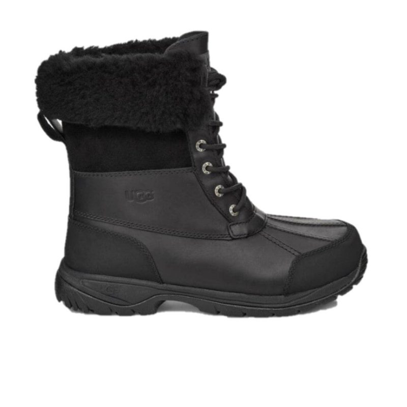 UGG BUTTEMEN 5521 BLACKside